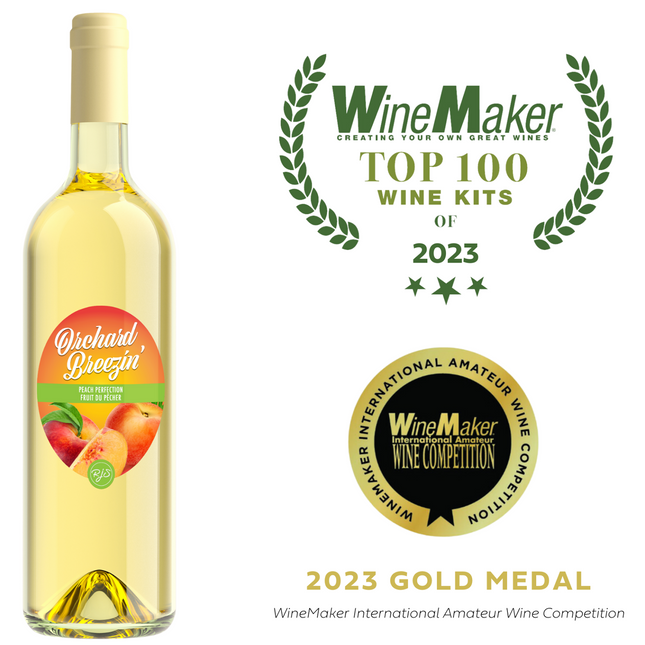 Wine Kit - RJS Craft Winemaking - Orchard Breezin' - Peach Perfection