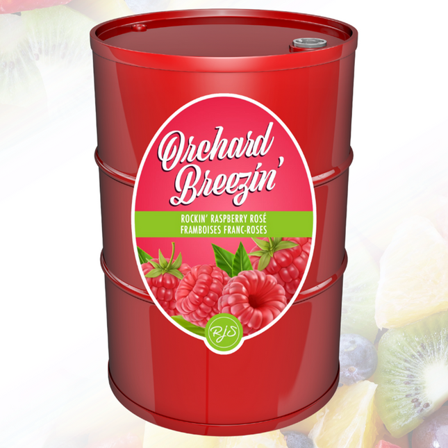 Wine Kit - RJS Craft Winemaking - Orchard Breezin' - Rockin' Raspberry Rose - 220L Drum