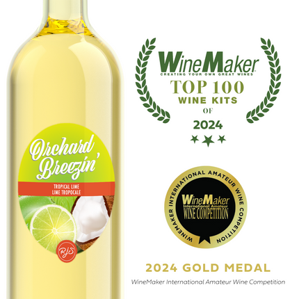 Wine Kit - RJS Craft Winemaking - Orchard Breezin' - Tropical Lime - 2-pack