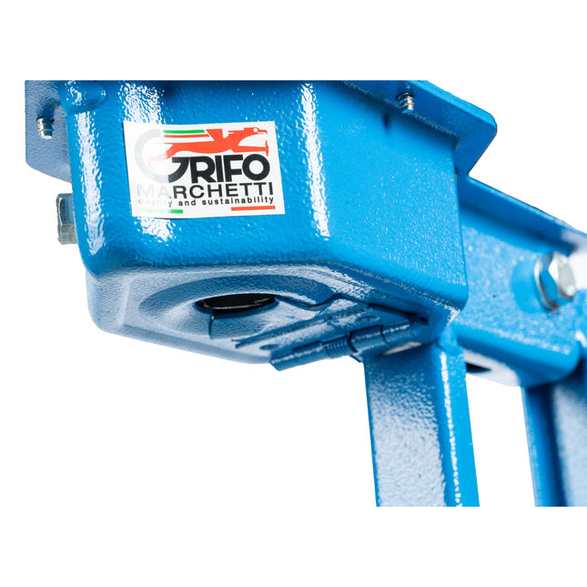 Grifo Champagne Bottle Corker | Italian Floor Corker | Chrome Jaws | Removable Back Leg - Used