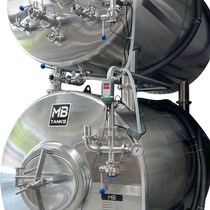 MB - Pro Lager Tanks - 10 bbl - Set of Top & Bottom - V2