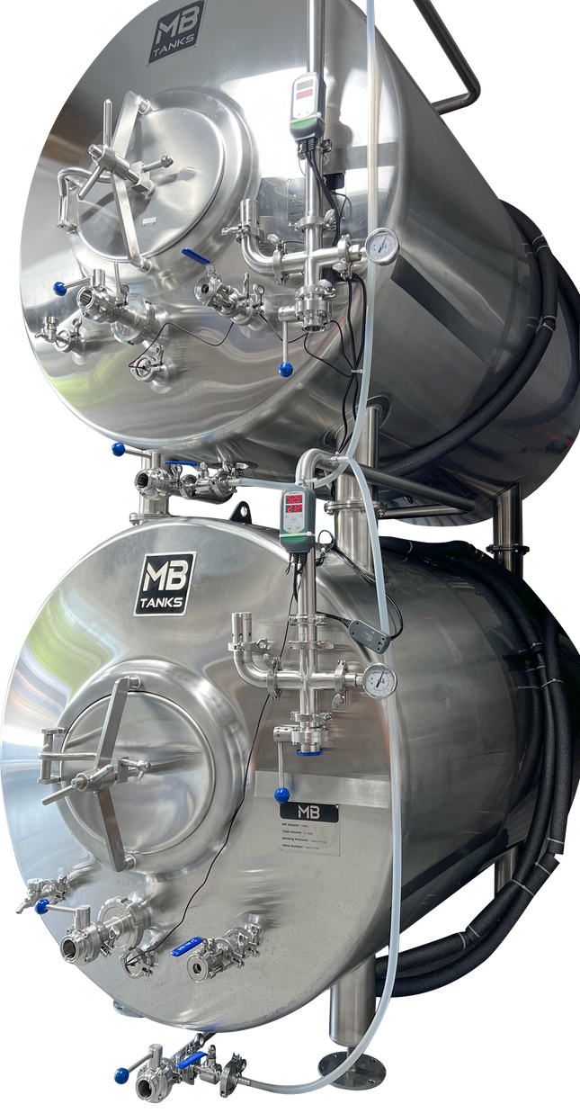 MB - Pro Lager Tanks - 10 bbl - Set of Top & Bottom - V2