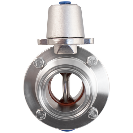 ForgeFit - 1.5 in. T.C. Butterfly Valve (304 S/S) 7 Position - Stainless Handle