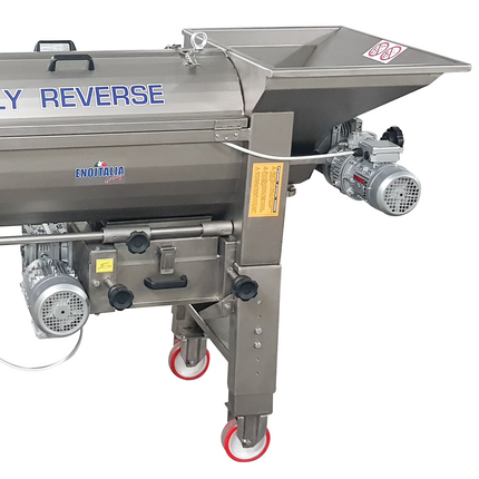 EnoItalia - Jolly 60 Reverse Crusher Destemmer w/ Cleaning System - 220V, 3 Phase
