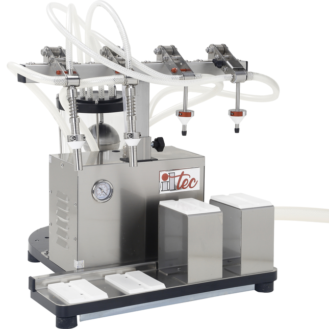 ILTEC Ultrafiller 4 - Vacuum Bottle Filler - 4 Spout Mixed Nozzles (Pneumatic) - PLACEHOLDER