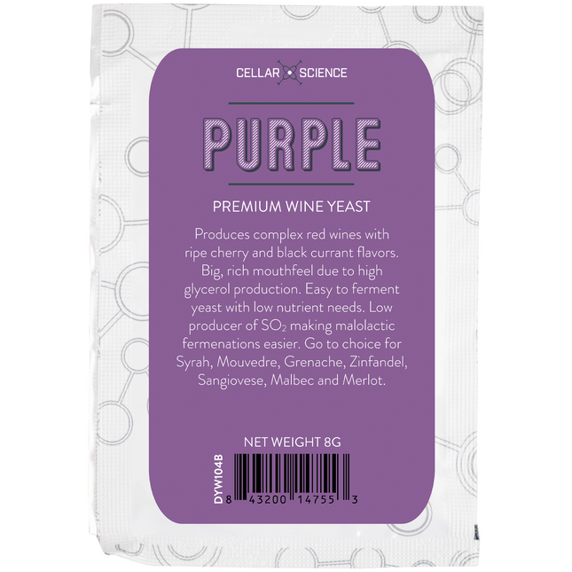 CellarScience - Dry Wine Yeast - Purple - PLACEHOLDER