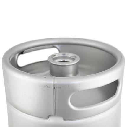 5.16 gal (1/6 bbl) Stainless Steel Sanke Keg
