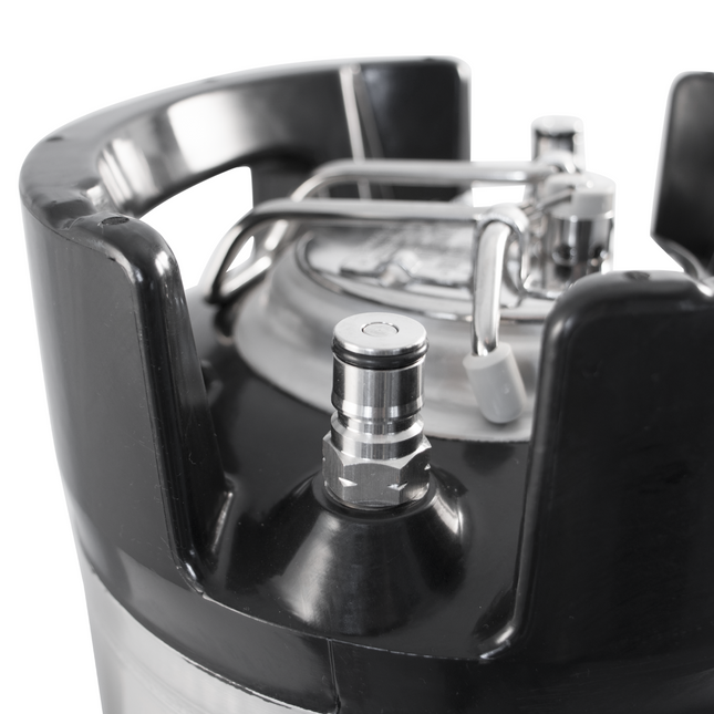Torpedo Keg - OG Classic Ball Lock Keg - Double Rubber Handle Corny Keg - 5 gal.