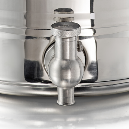 Sansone Stainless Fusti Tank - Europa-AQ Model - Water Dispenser w/ Stand and Tap - 2L