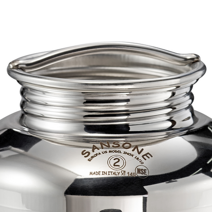 Sansone Stainless Fusti Tank - Europa-AQ Model - Water Dispenser w/ Stand and Tap - 2L