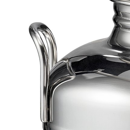 Sansone Fusti Tank | Stainless Steel Water Dispenser | Stand & Tap Included | 1.3 Gallon | 5L - Items