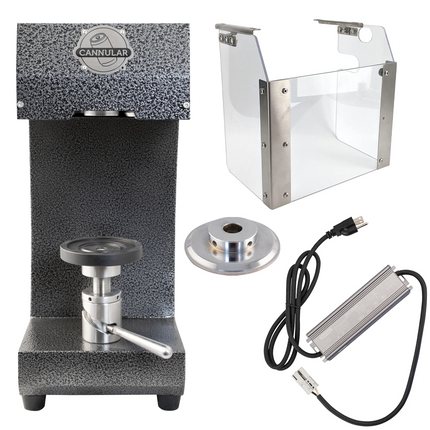 Cannular Pro Compact Semi-Auto Canning Machine - Bench Top Aluminum & Tin Can Seamer