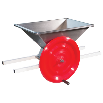 EnoItalia Manual Apple Crusher | Stainless Steel Hopper | Aluminum Rollers - Scratch & Dent
