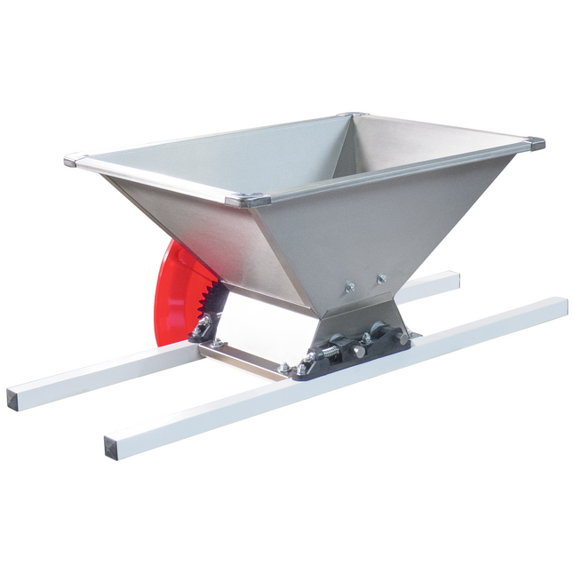 EnoItalia Manual Apple Crusher | Stainless Steel Hopper | Aluminum Rollers - Scratch & Dent