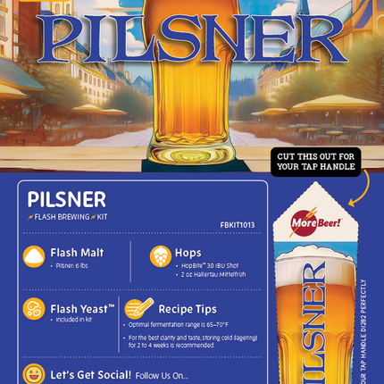 Pilsner Flash Brewing Kit - 5 Gallons
