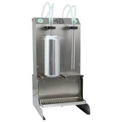 MB® Orthos Dual Head Can Filler | Programmable Fill Height | Automatic CO2 Purge | Crowler Compatible - Refurbished
