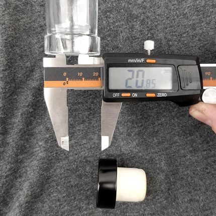 Black Synthetic T-Cork for 750 mL Flint Glass Spirit Bottle