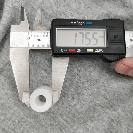 Silicone Stopper / Bung - 17.5mm x 22.5mm - With Hole