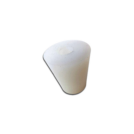 Silicone Stopper / Bung - 19.5mm x 28.5mm - With Hole