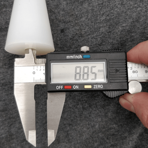 Silicone Stopper / Bung - 20mm x 36mm - With Hole