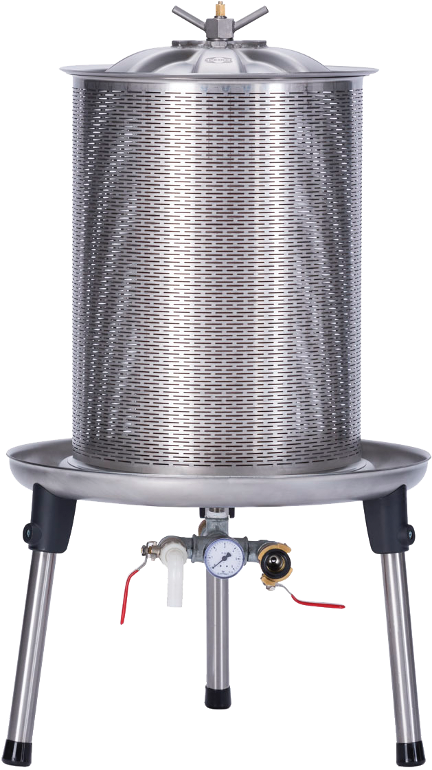 Speidel Bladder Press - 40 Liters (All Stainless) - 3/4 in. Inlet