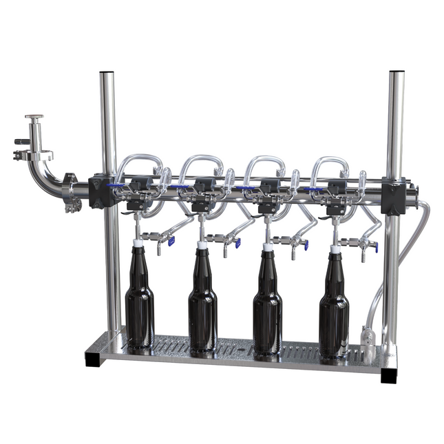Medusa MultiHead Counter Pressure Bottle Filler G2