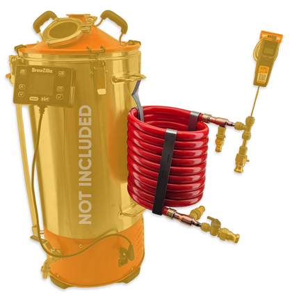 Wort Heat Exchanger - Copper-PEX Counterflow Chiller