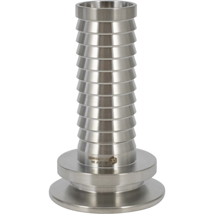 ForgeFit - 1.5 in. T.C. to 1 in. Long Barb Hose End G2