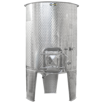 675 l (178 gal) Speidel Variable Volume Jacketed Dish Bottom Tank with Manway and Sight Gauge - PLACEHOLDER