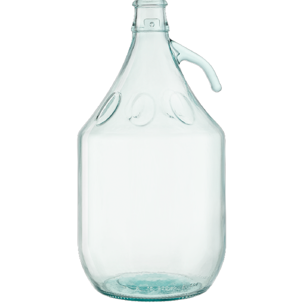 5 Liter Glass Dama - Swing Cap - Straight Handle