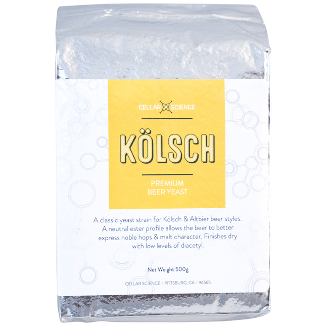 CellarScience - Dry Yeast - KOLSCH Ale (500 g)