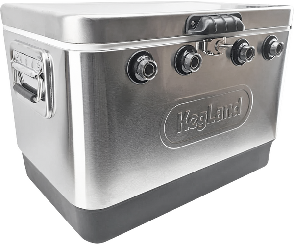 KegLand Stainless Steel Jockey Box | 4 Tap – MoreBeer!