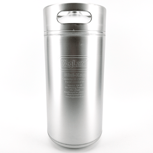 KegLand Stainless Mini Keg