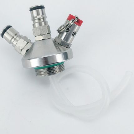 KegLand Mini Keg - Ball Lock Tapping Head - Low2