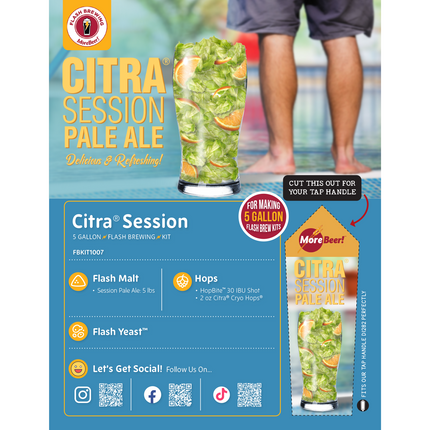 Citra Session Flash Brewing Kit - 5 Gallons