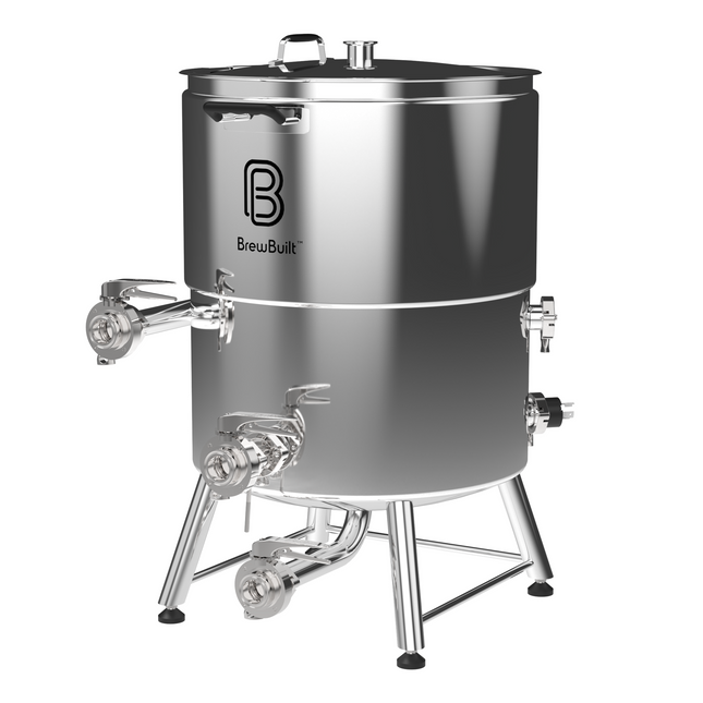 BrewBuilt Bottom Drain Boil Kettle - Jacketed with Tangential Inlet - PLACEHOLDER