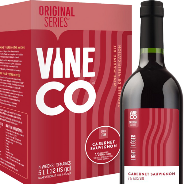 Light Cabernet Winemaking Kit | VineCo Original Series™ – MoreBeer!
