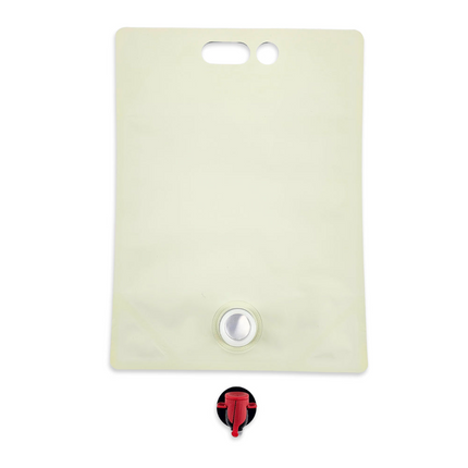 5L Stand Up Bladder w/ Tap - Pack of 5