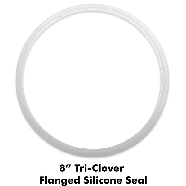 Flanged Tri-Clamp Gasket | Silicone | 8