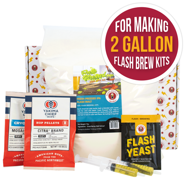 Fresh Pressed IPA Flash Brewing Kit - 2 Gallons
