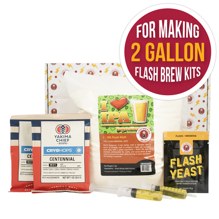 I Heart IPA Flash Brewing Kit - 2 Gallons