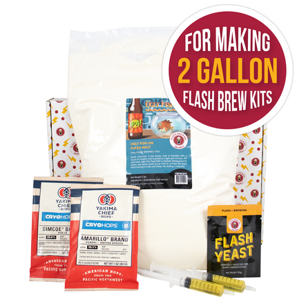 Ugly Fish IPA Flash Brewing Kit - 2 Gallons