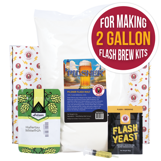 Pilsner Flash Brewing Kit - 2 Gallons