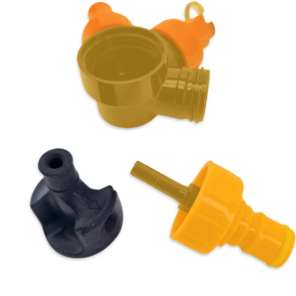 Replacement Santoprene Dip Tube Joiner for PCO38 Hydra Tapping Head Kit