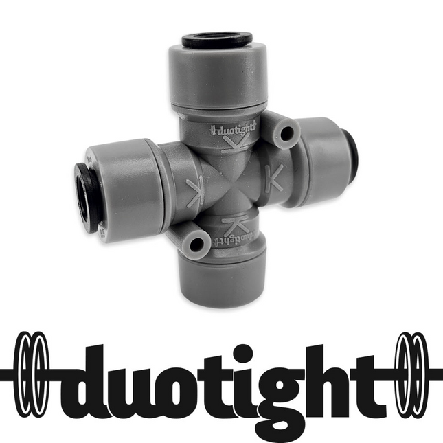 Duotight - 8mm (5/16) Cross Adapter / Splitter
