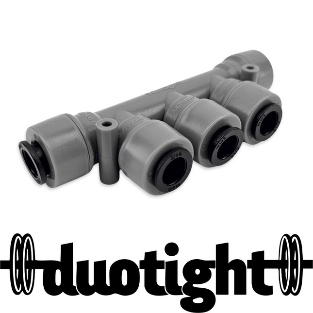 Duotight - 8mm (5/16) 5-Way Multi-Tee