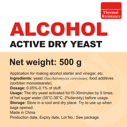 Angel Yeast - Dry Yeast - TT (Red Label) - 500 g