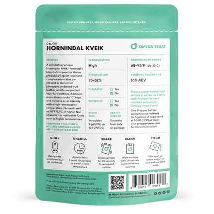 Omega Yeast - Hornindal Kveik
