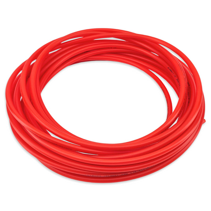 EVABarrier Double Wall Tubing - Transparent Red - 1/8 in (3 mm) ID x 1/4 in (6.35 mm) OD - 12m Roll (39 ft)
