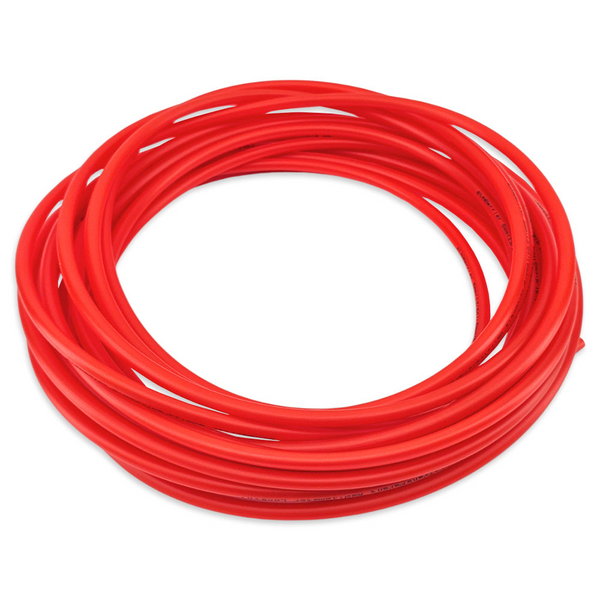 EVABarrier Double Wall Draft Tubing | Transparent Red | 3 mm ID x 6.35 mm OD | 39 ft. Roll